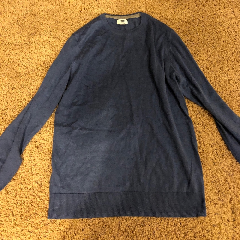 Blue old navy sweater size medium